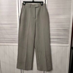 Abercrombie Women’s Curve Love A&F Sloane Tailored Pant Light Green Size 6
